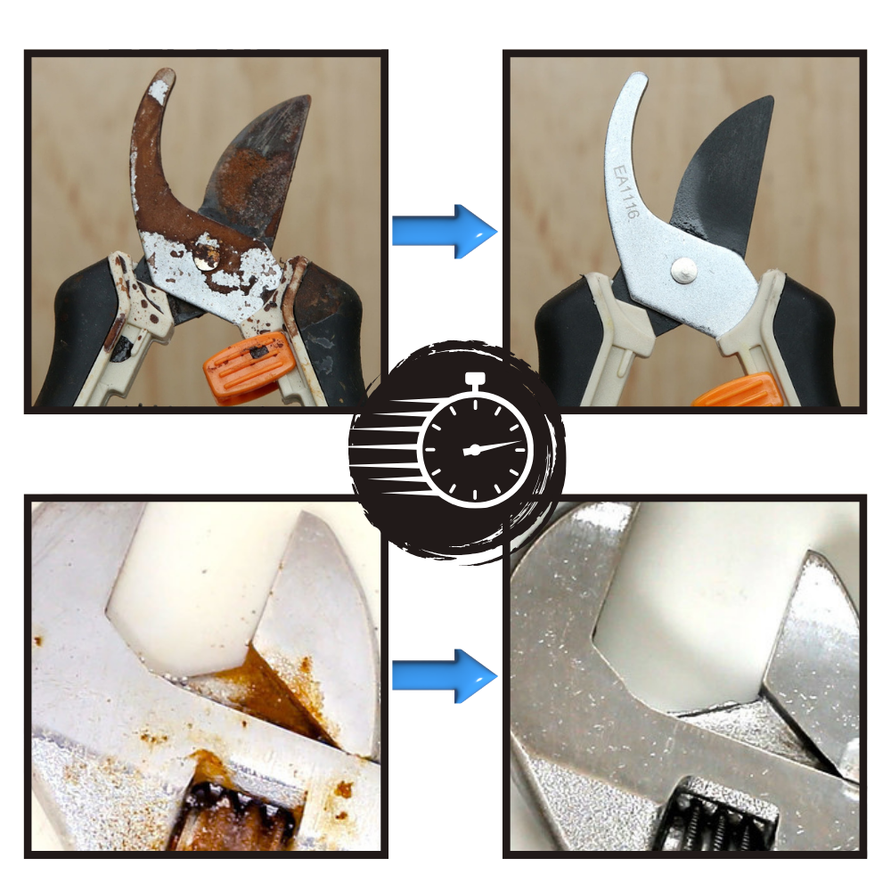 Spray antirouille et lubrification des métaux