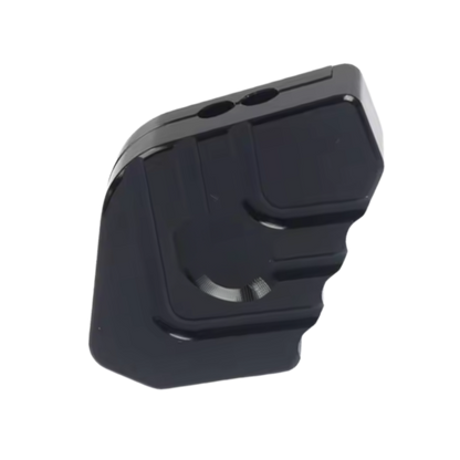 Support levier de béquille et plaque d'extension en alliage pour moto