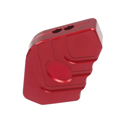 Support levier de béquille et plaque d'extension en alliage pour moto