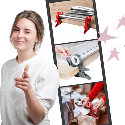 Porte-papier multifonctionnel pour papier cadeaux