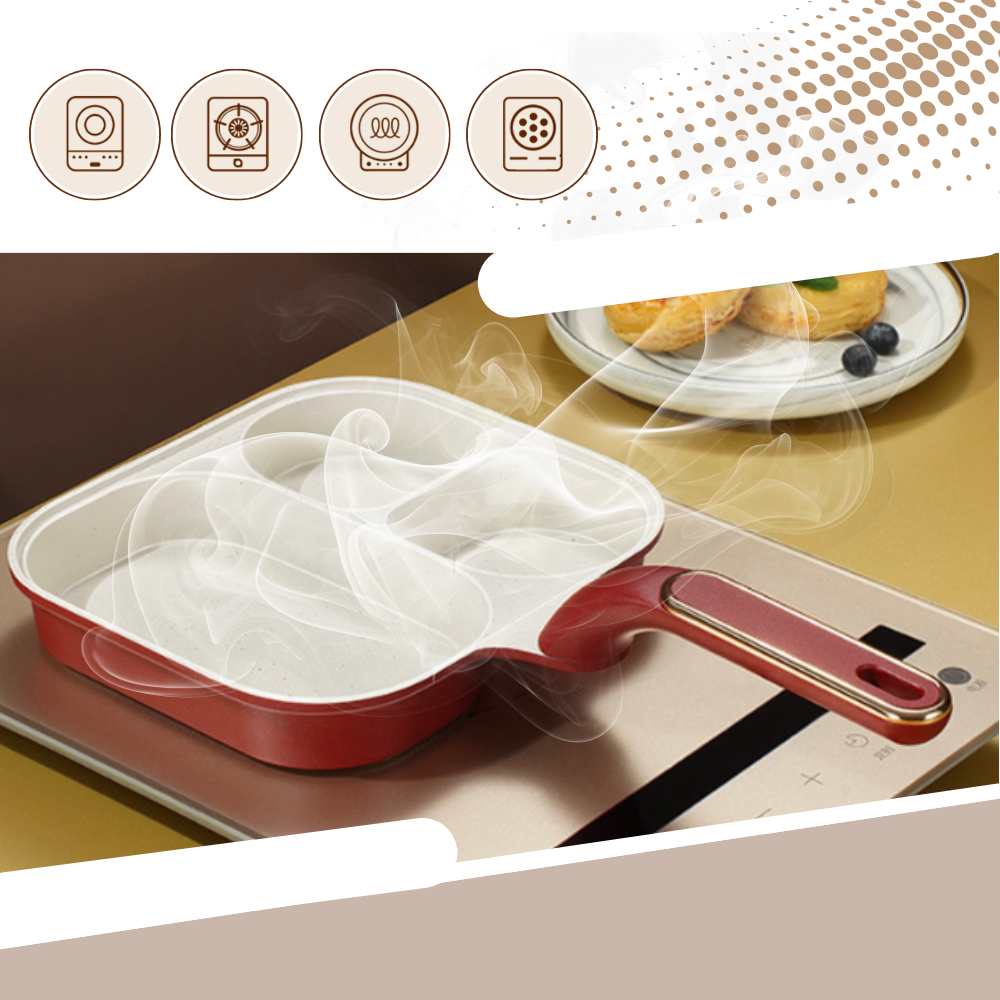 Poêle à compartiments