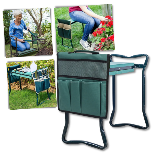 Agenouilloir polyvalent pour le jardinage