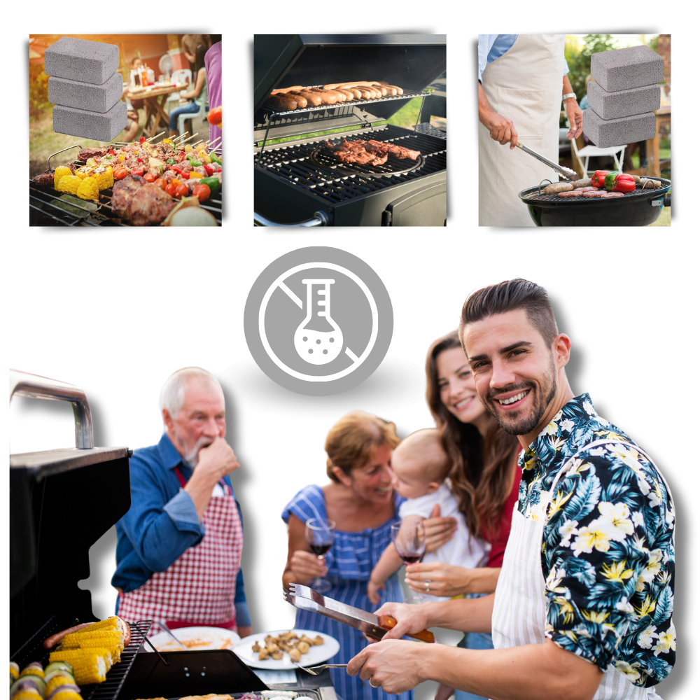 Pierre nettoyante pour grill multi-usages