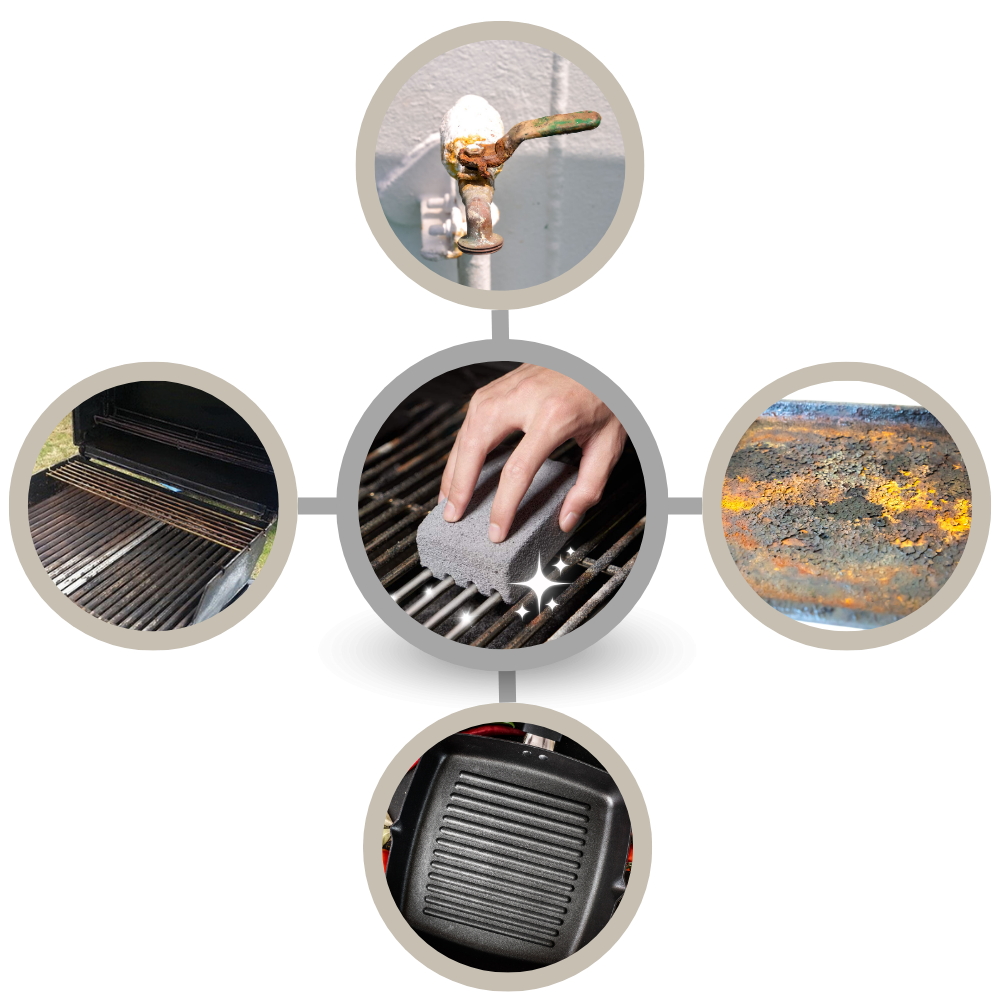 Pierre nettoyante pour grill multi-usages