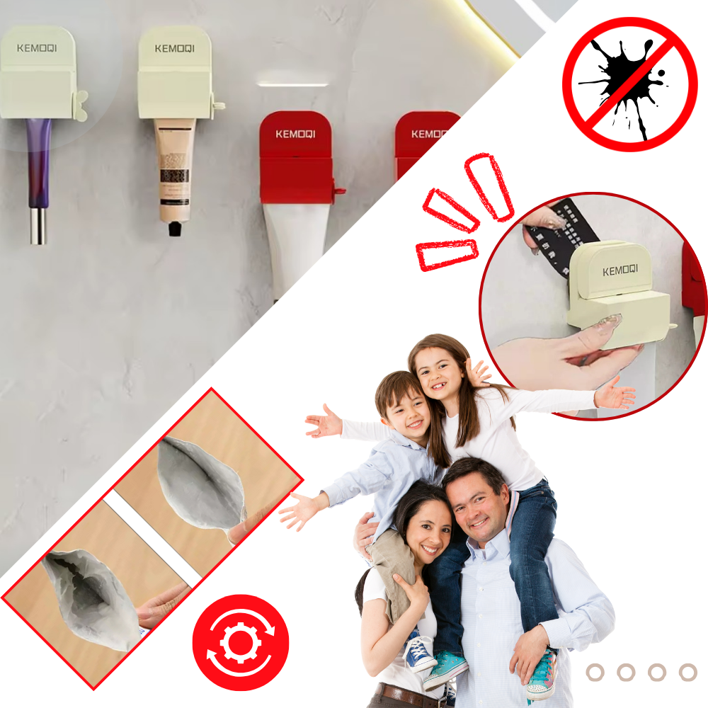 Presse-dentifrice anti-gaspillage