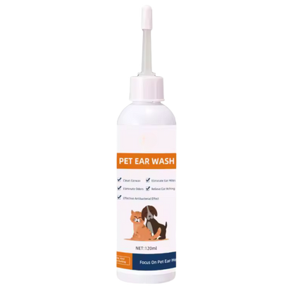 Nettoyant et désodorisant pour oreilles d'animaux