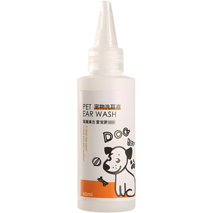 Nettoyant et désodorisant pour oreilles d'animaux