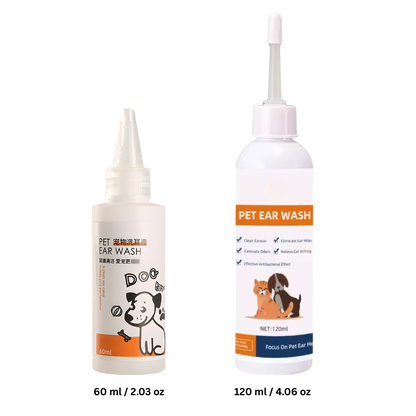 Nettoyant et désodorisant pour oreilles d'animaux