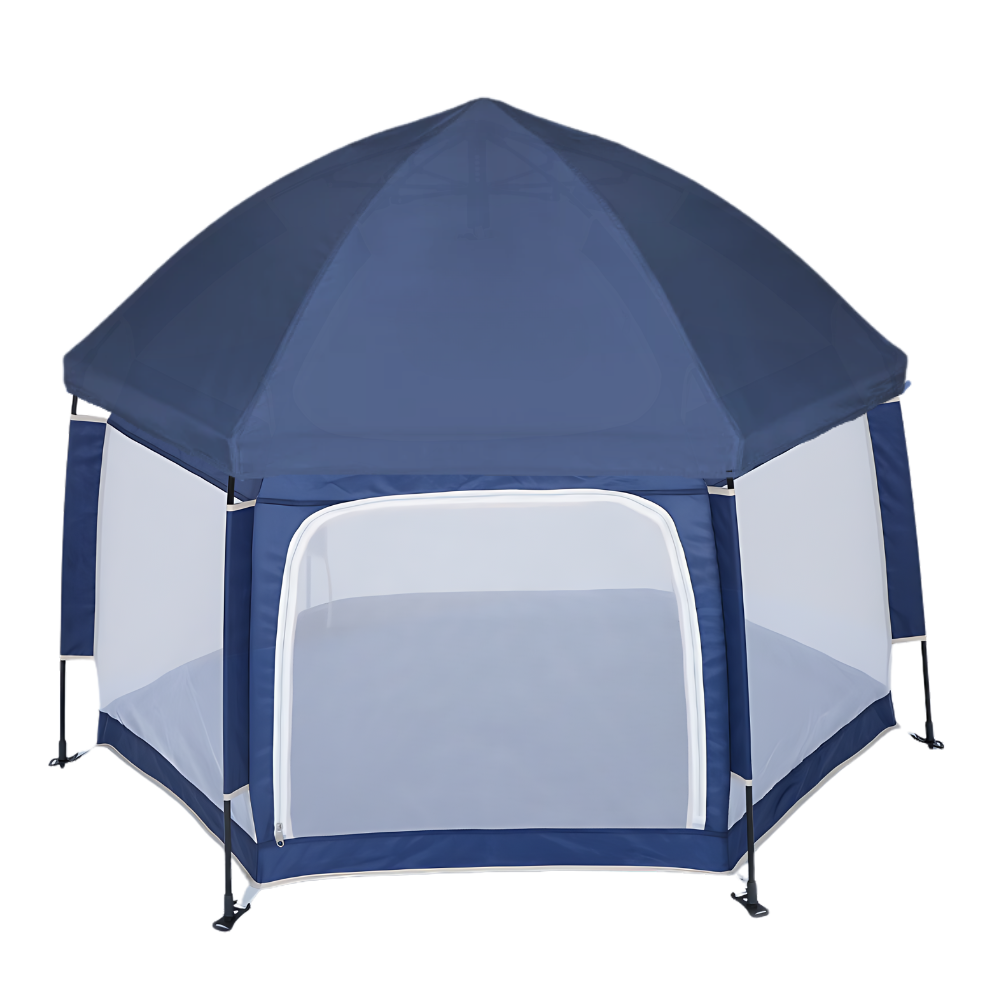 Parc pop-up pour enfants en maille