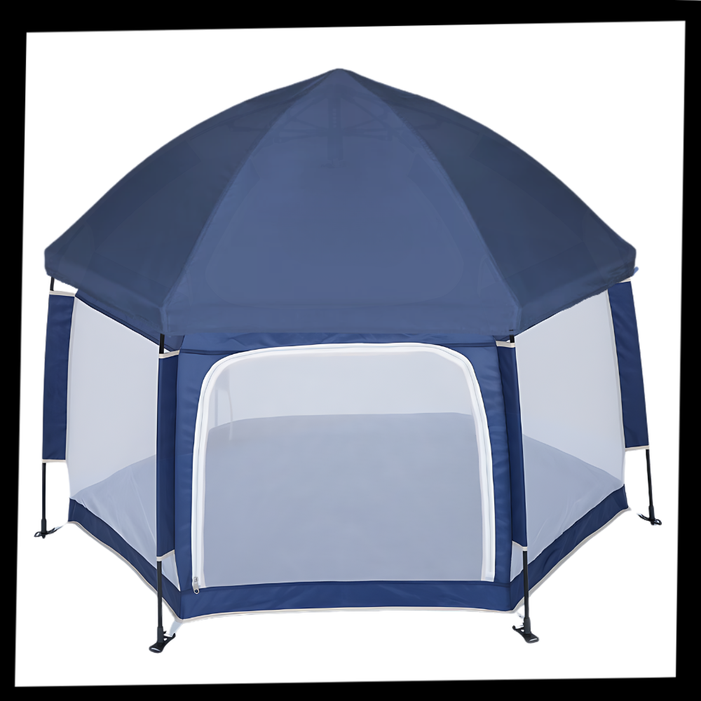 Parc pop-up pour enfants en maille