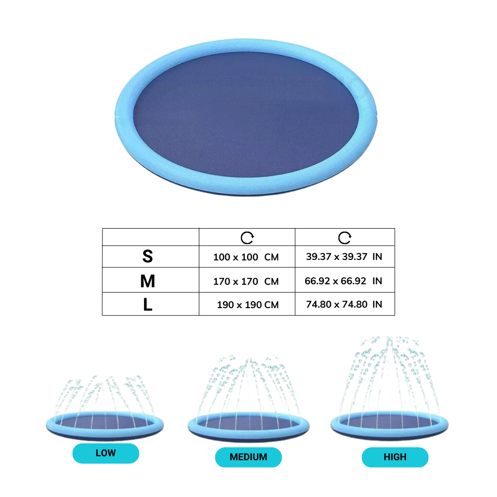 Pataugeoire portable pour chiens