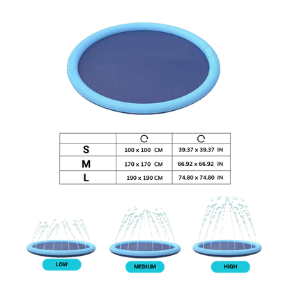 Pataugeoire portable pour chiens