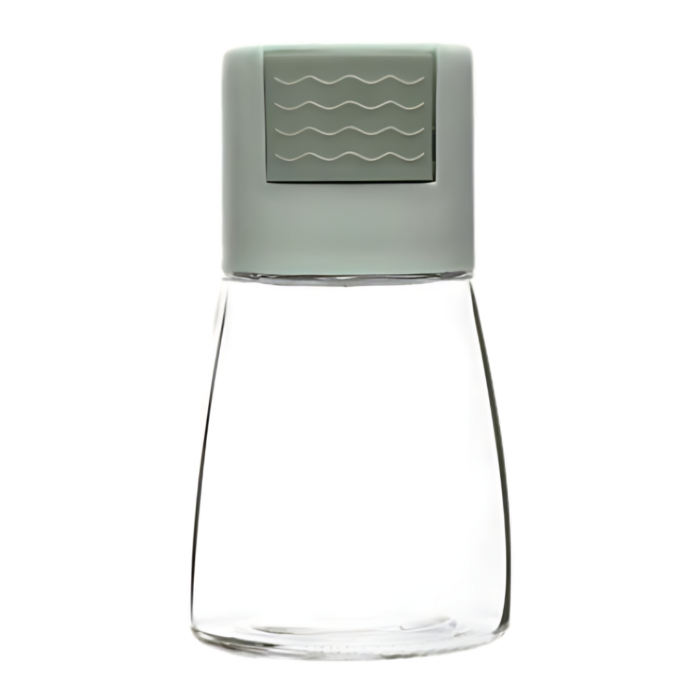 Salière et poivrière à poussoir précis