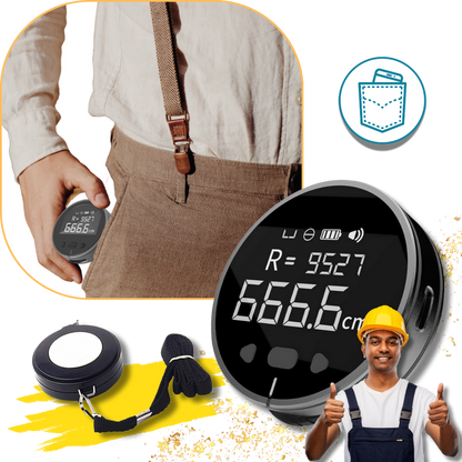 Ruban à mesurer numérique de précision