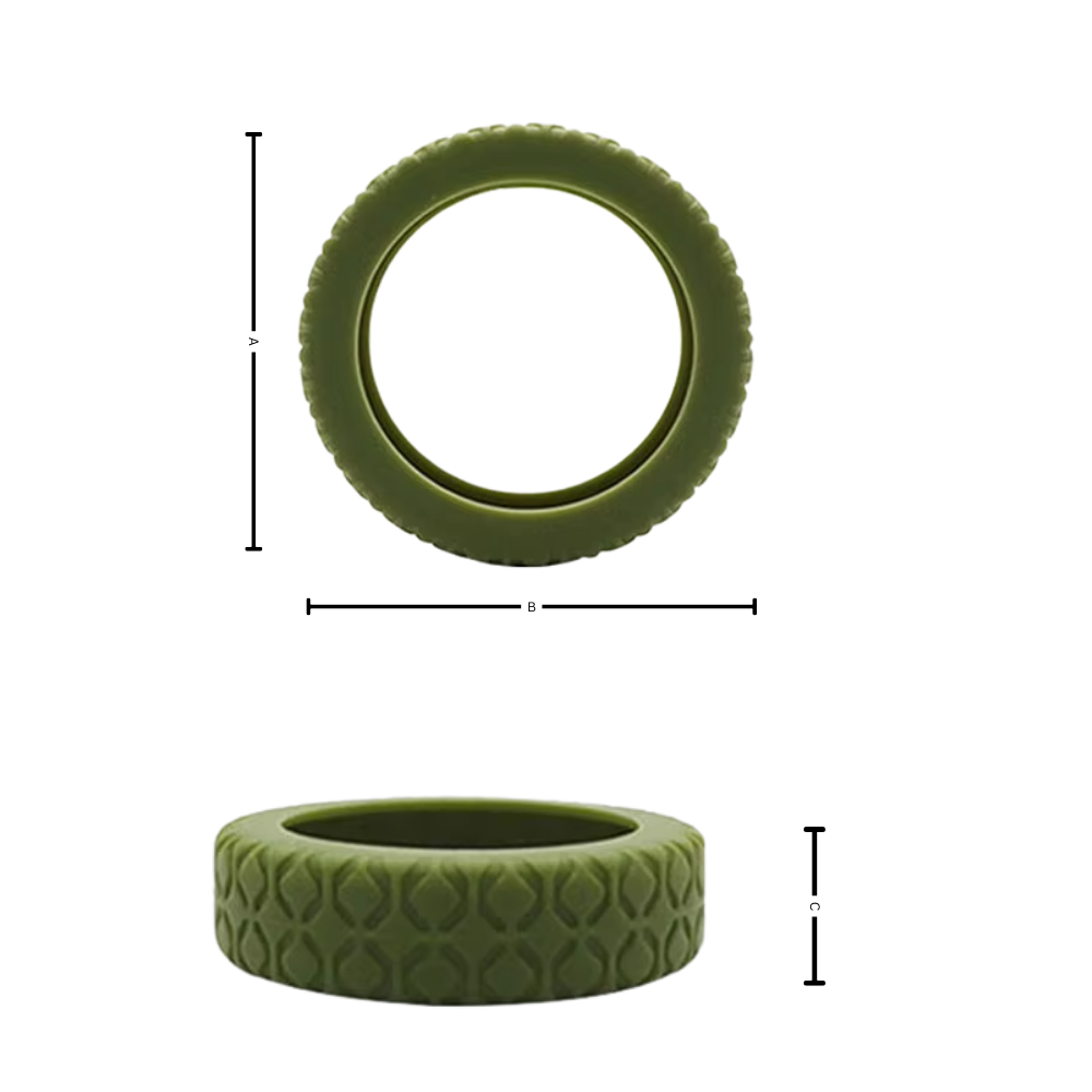 Protections en silicone pour roues de valise