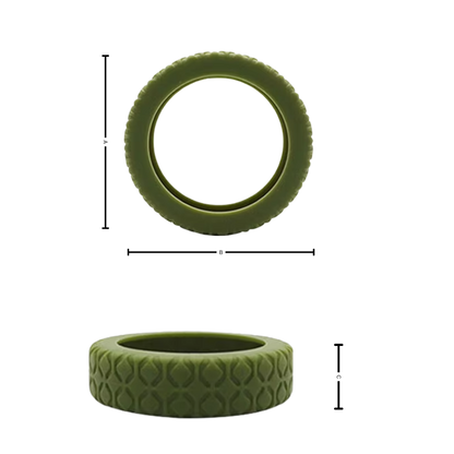 Protections en silicone pour roues de valise