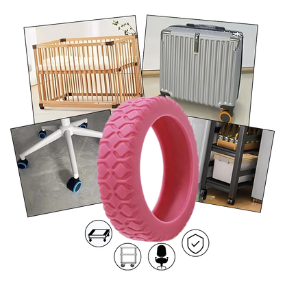 Protections en silicone pour roues de valise