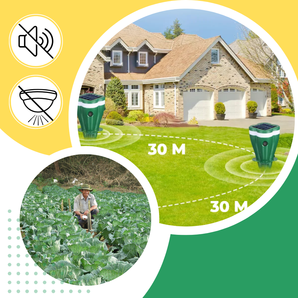 Répulsif Solaire à Impulsions