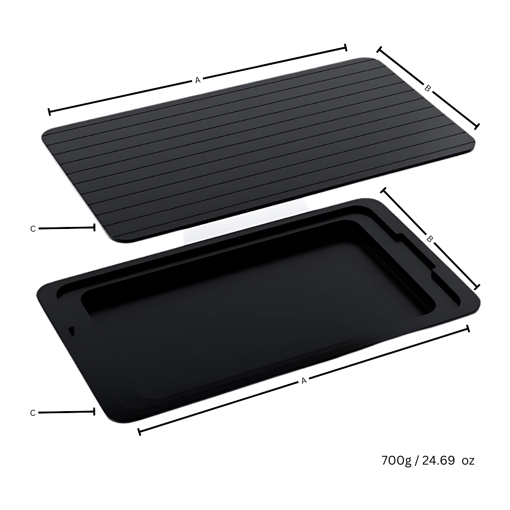 Plateau de décongélation rapide