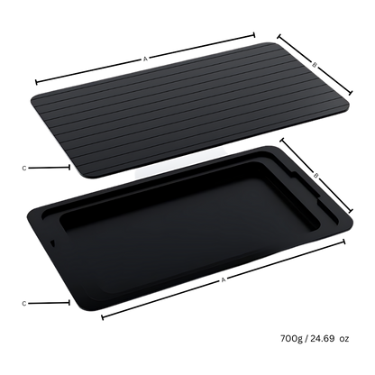 Plateau de décongélation rapide