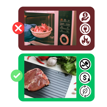 Plateau de décongélation rapide