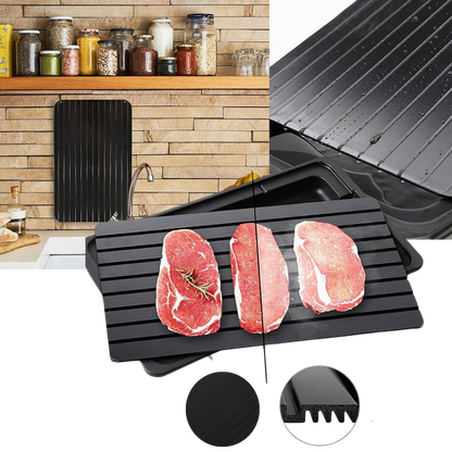 Plateau de décongélation rapide