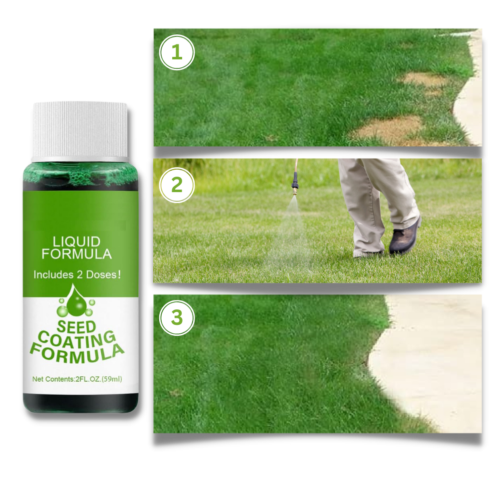 Spray revitalisant pour gazon