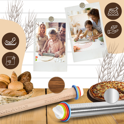 Rouleau à Pâtisserie Ajustable