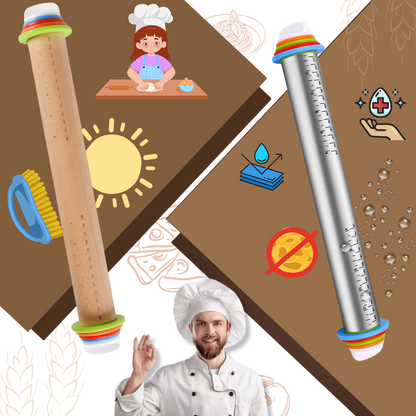 Rouleau à Pâtisserie Ajustable