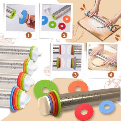 Rouleau à Pâtisserie Ajustable