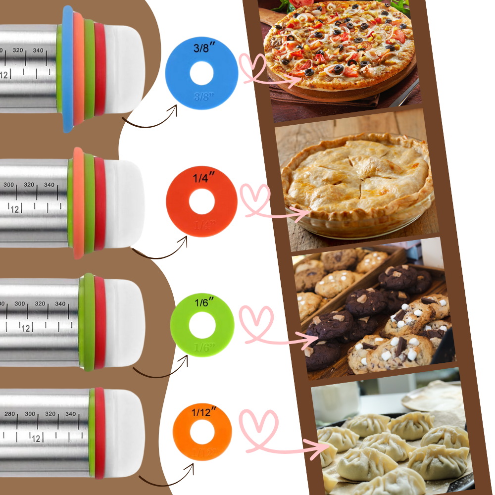 Rouleau à Pâtisserie Ajustable