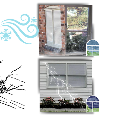 Stores unidirectionnels à précision de sécurité