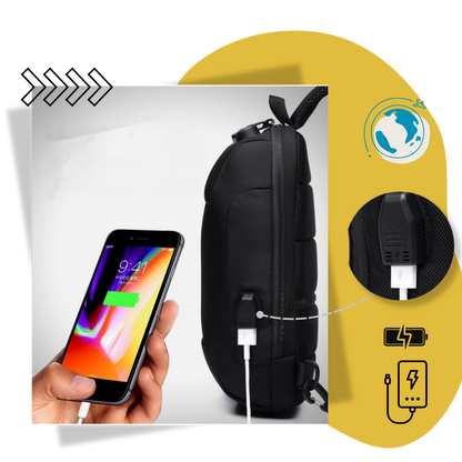 Sac à bandoulière antivol