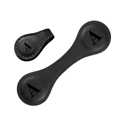 Marque-page magnétique en cuir personnalisé