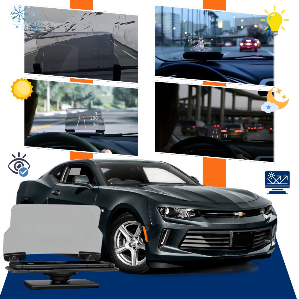 Système HUD pour voiture