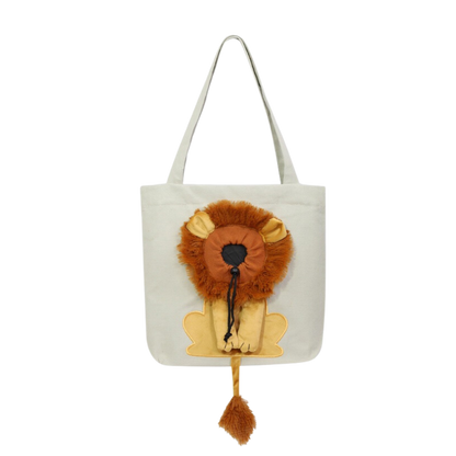 Sac pour chat Lion doux et respirant