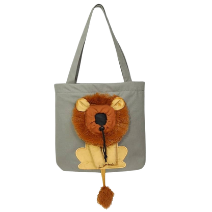 Sac pour chat Lion doux et respirant
