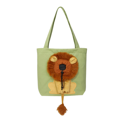 Sac pour chat Lion doux et respirant
