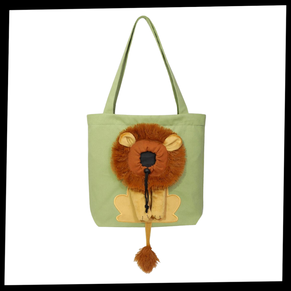 Sac pour chat Lion doux et respirant
