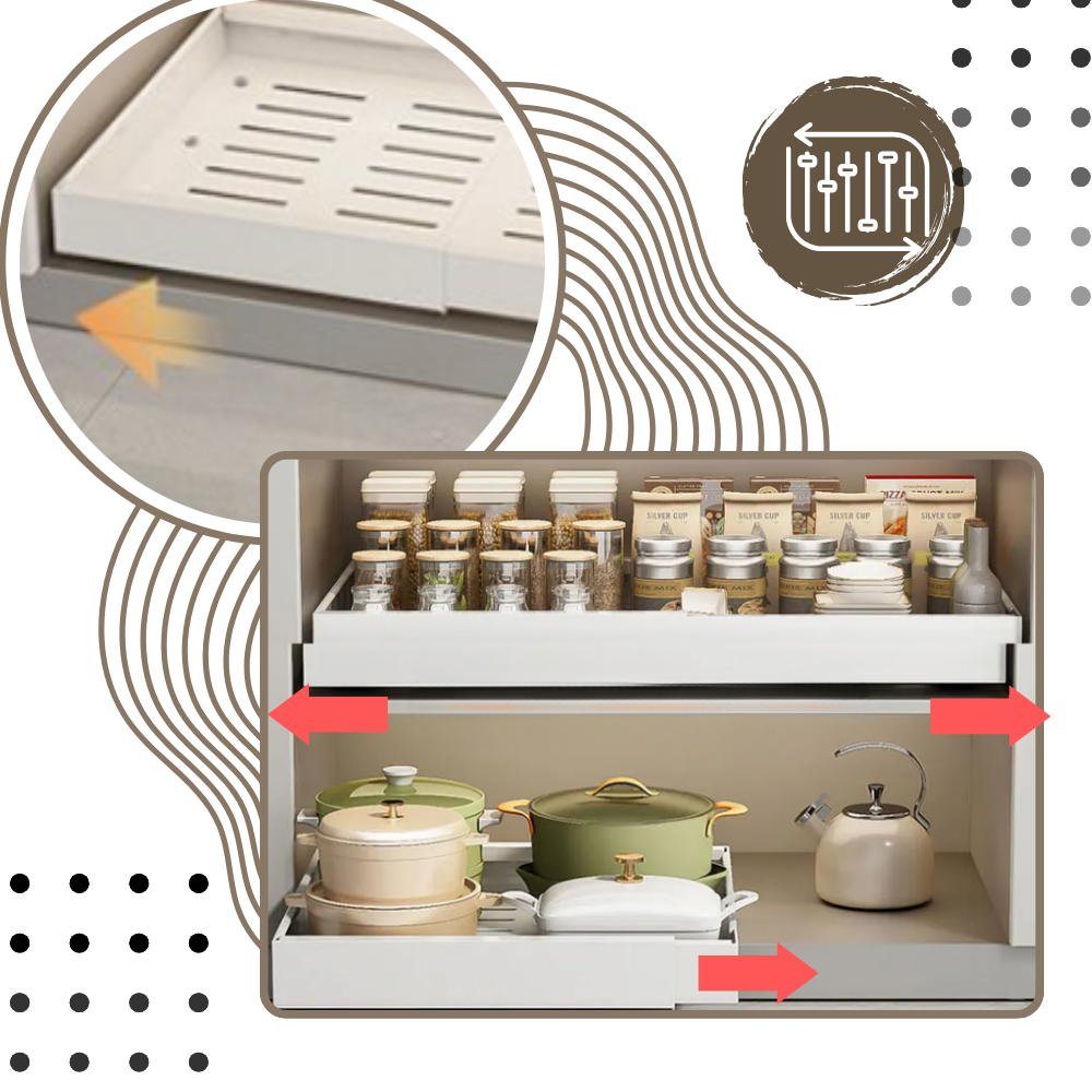 Rangement de Placard Coulissant