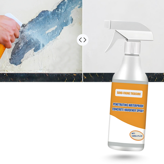 Spray durcisseur et imperméabilisant pour béton