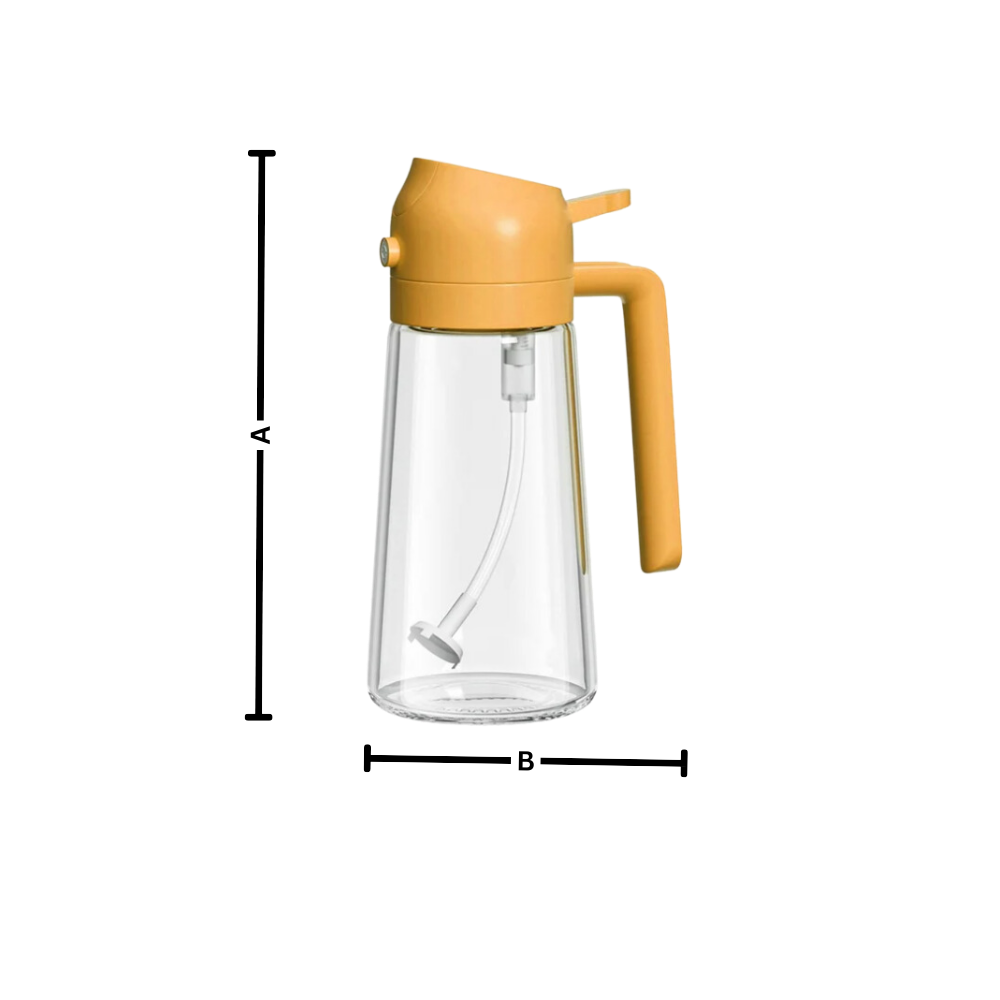 Pulvérisateur d'huile stylisé