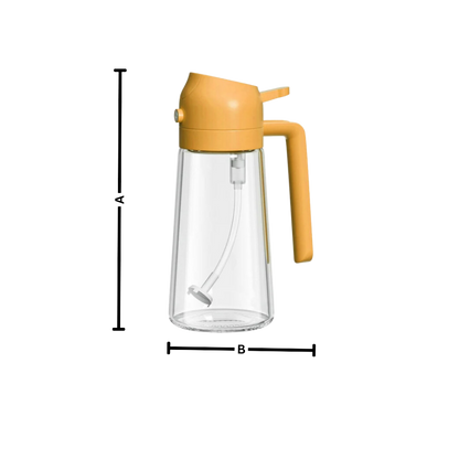 Pulvérisateur d'huile stylisé