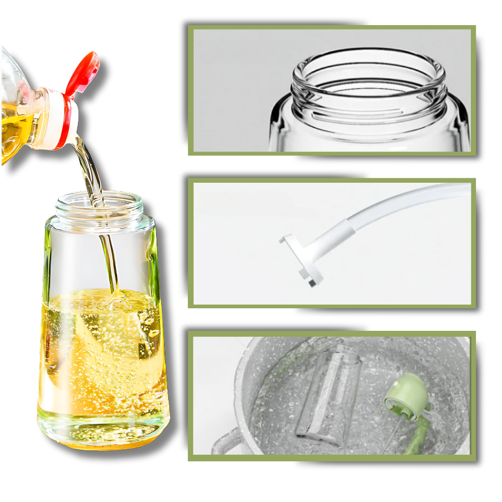 Pulvérisateur d'huile stylisé