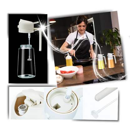 Pulvérisateur d'huile stylisé