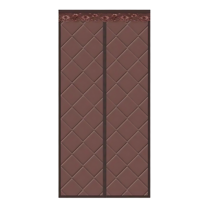 Rideau de porte élégant et thermiquement efficace