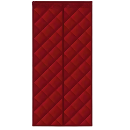 Rideau de porte élégant et thermiquement efficace