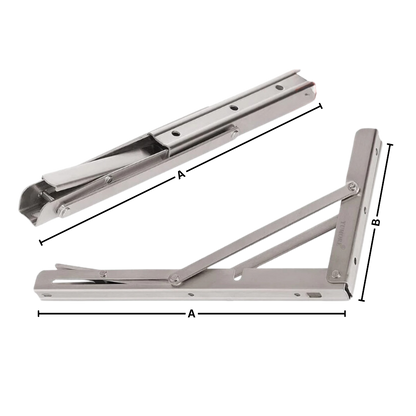 Support pour table rabattable à fixation murale