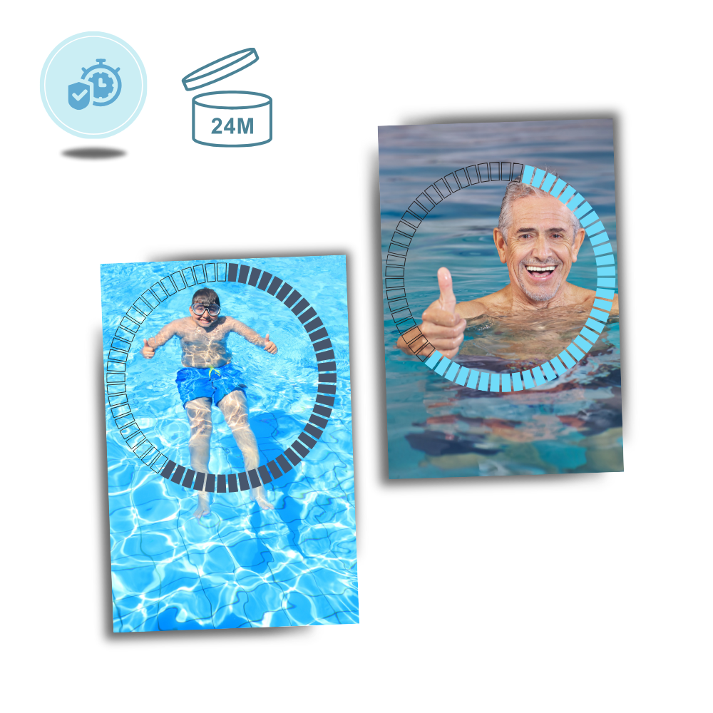 Tablettes de chlore extra purifiantes pour la piscine