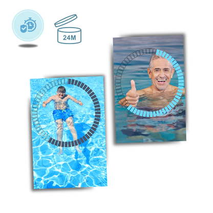 Tablettes de chlore extra purifiantes pour la piscine